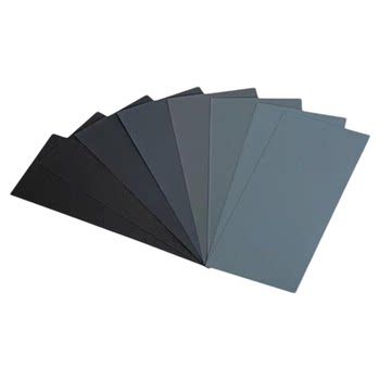 Hand sandpaper polishing set for wet and dry use