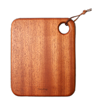 Sheli antibacterial ebony chopping board household chopping board baby food board solid wood cutting board steak board bread sticky board