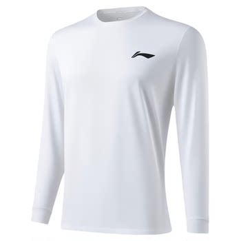 Li ning quick-drying clothing men's sports long-sleeved t-shirt sun protection