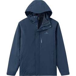 Camel New Year Red Jacket 2026 Men's and Women's 3-in-1 Windproof and Waterproof Mountaineering Jacket with Fleece Lining and Thickened Warm Coat