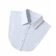 Women's versatile shirt white fake collar