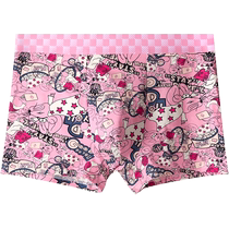 Nanjiren mens underwear pure cotton macho pink antibacterial crotch teen boys boxer briefs boxer shorts