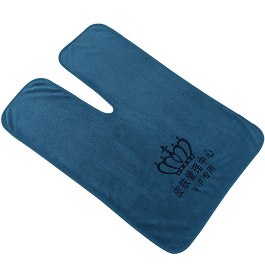 美容院按摩巾U型枕头垫脸巾皮肤管理专用热敷毛巾不掉毛定制LOGO