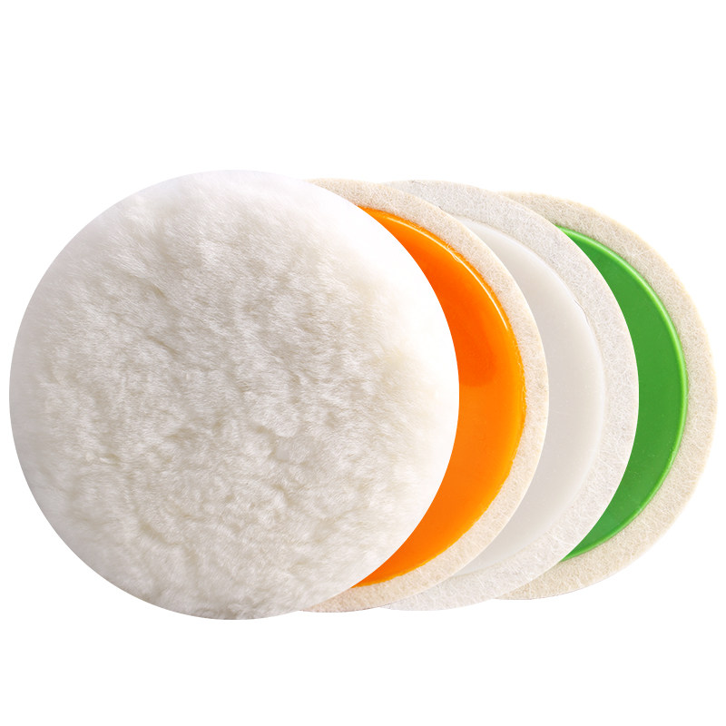 Wool wheel grinding sheet mirror polishing wheel angle grinder