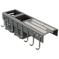 Multifunctional Kitchen Storage Rack, Knife Holder, Chopsticks and Knife Storage Rack, Integrated Punch-Free Wall-Mounted Type