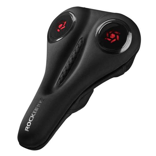 洛克兄弟自行车坐垫套山地车座垫套舒适记忆海绵硅胶鞍座套软装备