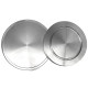 Kf vacuum blind plate plug 304 stainless steel quick load 16