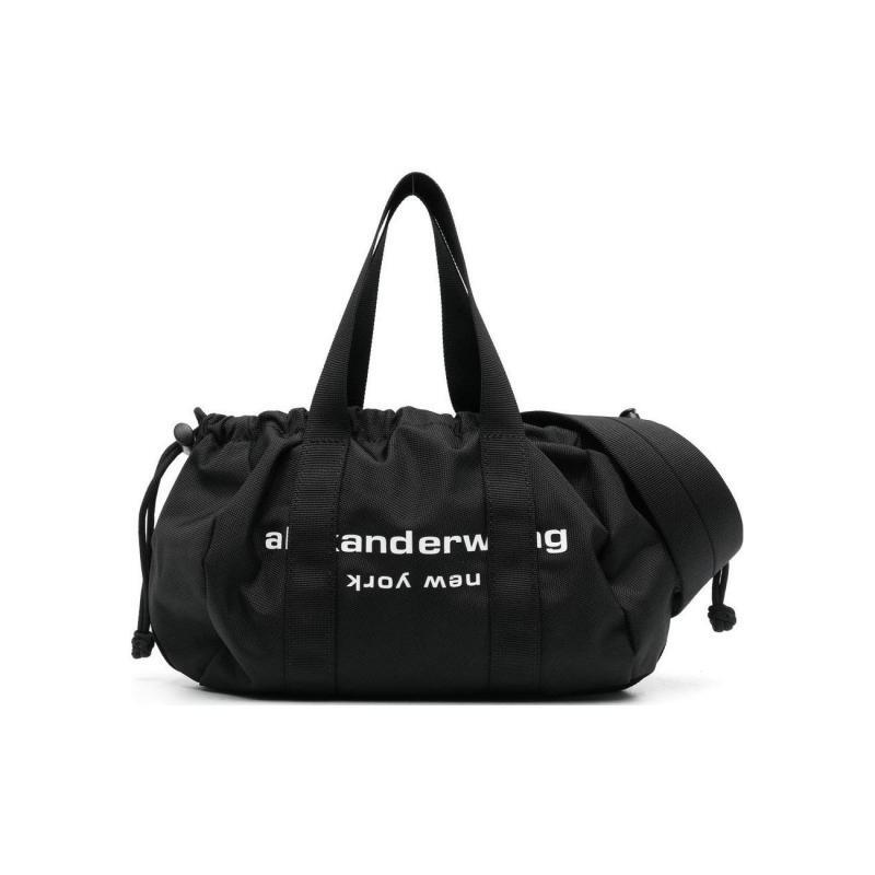 Alexander Wang Alexander Wang Solid Color Letter Logo with Two Round Top Handles