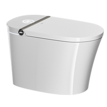 Langwhale Zero Water Pressure Smart Toilet Fully Automatic Level 1 Energy Efficiency Foot Feel Flushing Foam Shield Deodorizing Touch Control