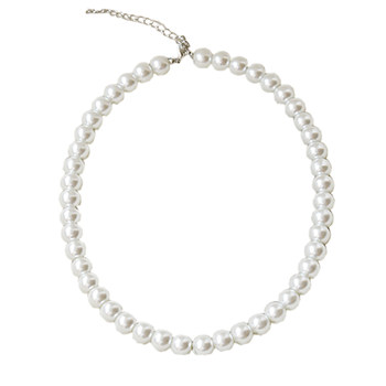 Imitation pearl necklace sweater chain cheongsam accessories stacked