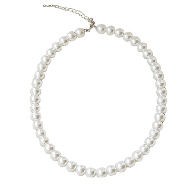 Imitation pearl necklace sweater chain cheongsam accessories stacked