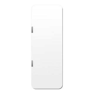 Computer screen message board magnetic side sticky notes