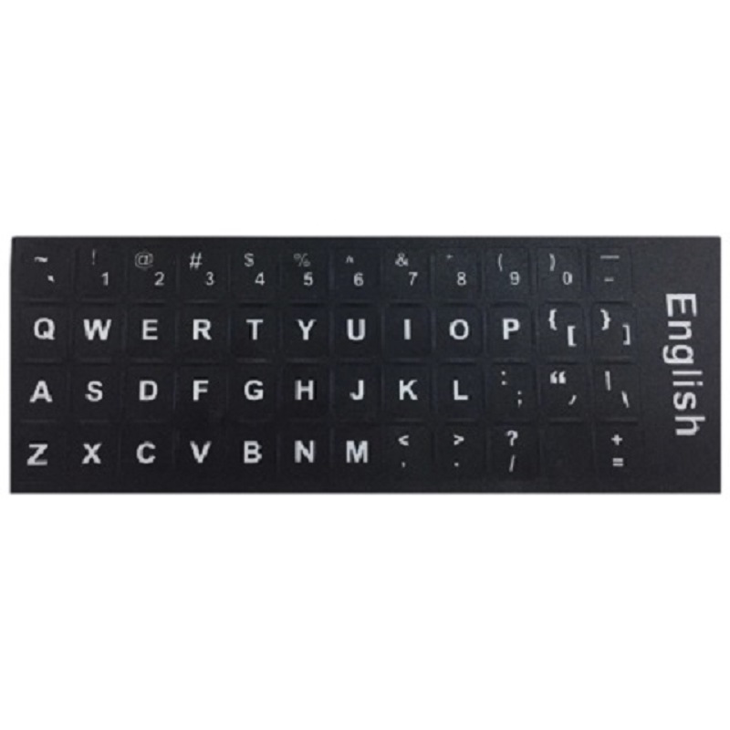 Keyboard sticker keypad protective film Russian traditional Cangjie