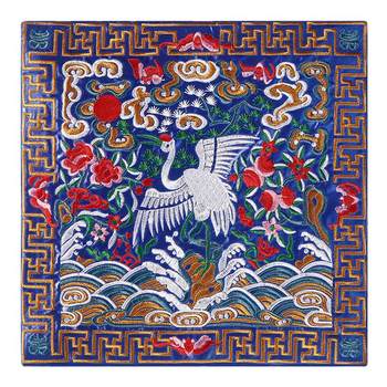 Chinese style golden dragon patch embroidery anti-scalding insulation