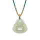 Chow Tai Sang Natural Hotan Jade Buddha Necklace