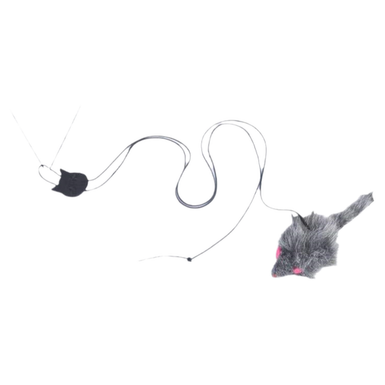 Door-mounted cat toy for cats to entertain themselves and relieve boredom