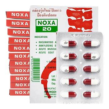 Thai nasa 20 gout medicine noxa nasa capsule imported drug to lower uric acid, rheumatism, bone trauma, joint pain