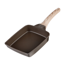 (Self-operated) SIRONI titanium Tamagoyaki volcanic rock frying pan non-stick square flat bottom household breakfast pot