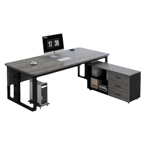 Office desk and chair combination simple modern desktop computer table home desk boss desk staff desk employee desk