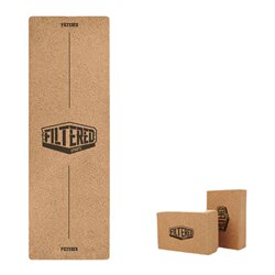 Filtered Yoga Mat for Beginners, Non-Slip, Thickened and Widened, Soundproof, Yoga Mat for Men and Women, Aerobics Fitness Mat
