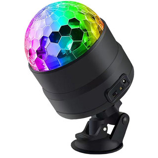 优欧 氛围灯气氛彩灯声控音乐节奏感应室内车家用音乐节奏蹦迪DJ唱歌K歌KTV舞台旋转车载车内充电款