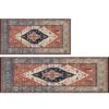 Home bathroom absorbent anti-slip door bathroom floor mat