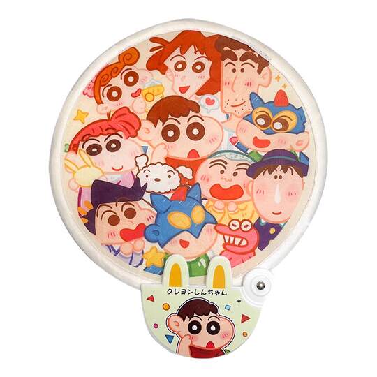 Cartoon reflector folding small fan portable and cute