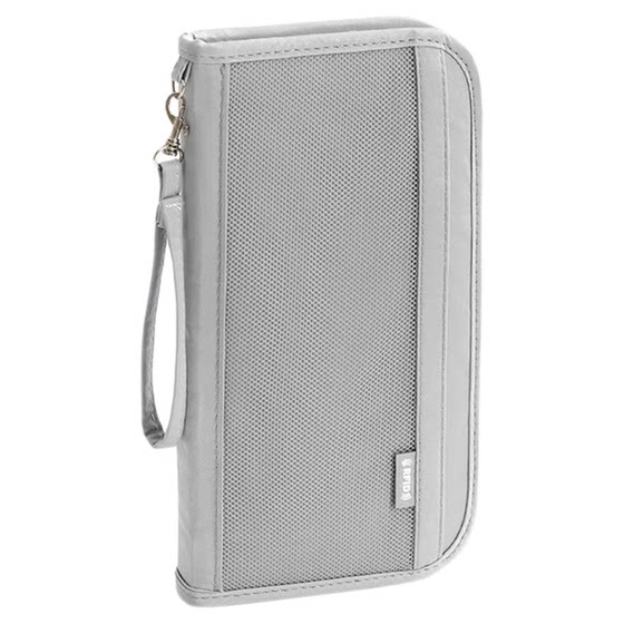 
Anti-theft passport clip air ticket certificate storage bag RFID portable waterproof bag wallet