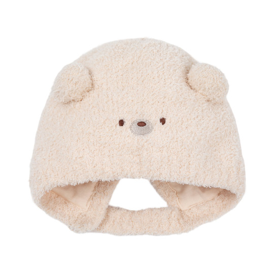 婴儿帽子冬男宝宝秋冬小月龄保暖新生儿婴幼儿护耳帽女宝外出冬季