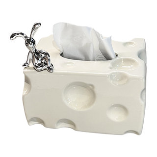 BSD ceramic tissue box living room light luxury tissue box