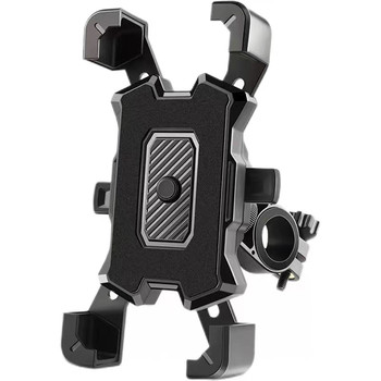 Electric bicycle bicycle shockproof and anti-shake mobile phone holder