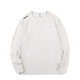 ANTA trendy waffle round neck sweatshirt with long sleeves