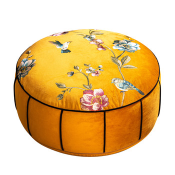 Chinese style floor mat round floor reading cloth