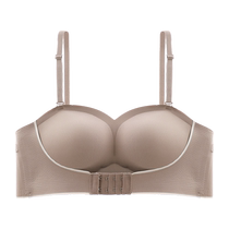 Strapless tube top bra for women without steel ring to control breasts prevent sagging hold up non-slip push up small breasts beautiful back bra