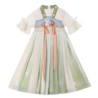 Girls' Hanfu Dress Ancient Style 2024 New Style