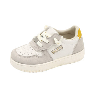 Soft sole children's white shoes topstar