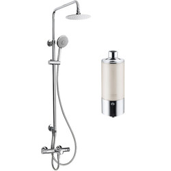 Kohler thermostatic shower faucet Qiyue shower column bathtub shower column hard-connected shower set 21088T