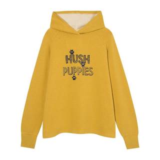 Hush Puppies women's clothing 2021 new winter can be worn outside the home hooded sweater WC-21708D
