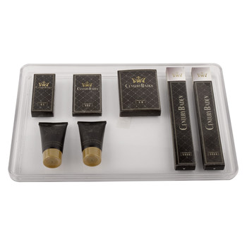 Acrylic tray transparent matte hotel customer tray