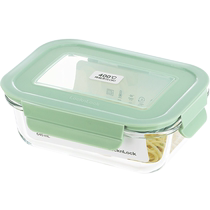 Musique Buckle Music Buckle Glass Lunch Box Microwave Oven Heating Preservation Box Office Workers Lunch Cartridges Meal Kit Fruit Box