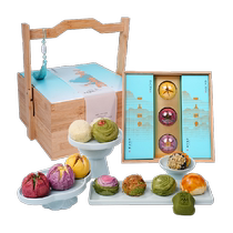 Southern Song Dynasty Hu Ji Chinese pastry lotus pastry gift box packed new year goods Spring Festival corporate holiday group buying gifts and souvenirs