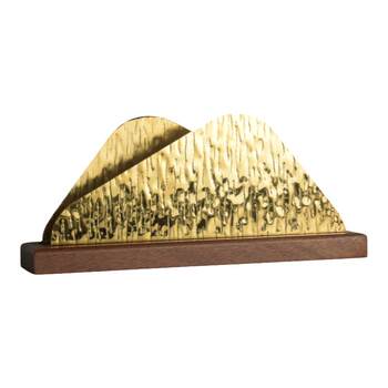 Nordic ins Simple and Versatile Ice Crack Pattern Napkin Holder Stainless Steel Restaurant Hotel Square Napkin Holder Square Tissue Holder
