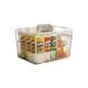 Jane transparent storage box large capacity storage suitcase