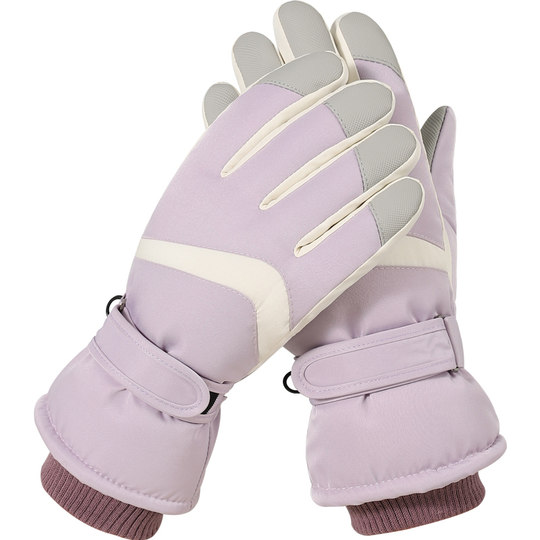 Friendly warm and thickened finger gloves for men and women