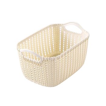 Imitation rattan korean version of ins storage basket desktop storage box