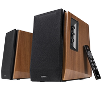 Edifier r1700bt computer audio desktop home desktop bluetooth wired subwoofer 2 0 wooden speaker