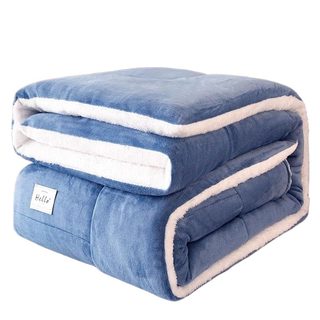 被子牛奶绒加厚冬被芯棉被学生宿舍珊瑚绒保暖法兰绒被冬季羊羔绒