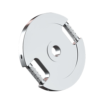 Daqi 304 stainless steel multi-functional barbell plate household weightlifting squat fitness equipment Olympic pole large hole can be customized