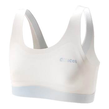 Girls' development period sports bra to prevent bulges in the first stage