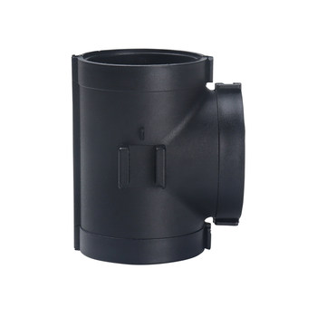 Nylon plastic corrugated tee plug connector